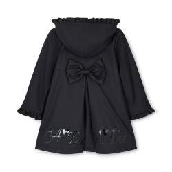ADEE Black Nova back to school raincoat 