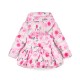 ADEE Pale Pink Ava rose print jacket 