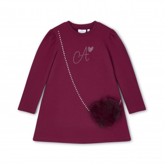 ADEE Deep Cherry Alyssa handbag dress 