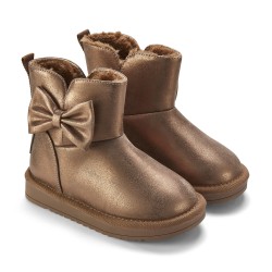 ADEE Bowtiful brown uggs 