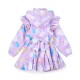ADEE Sabrina Lilac ice cream frill jacket 