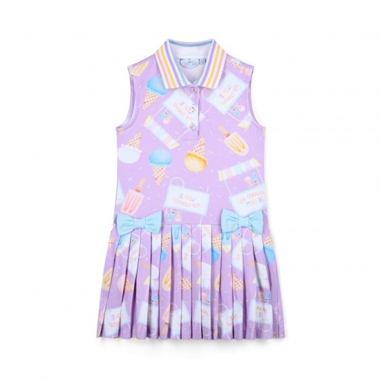 ADEE Lilac Serenity ice cream tennis dress