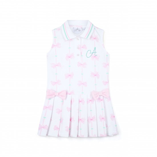 ADEE White Raven tennis dress