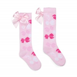 ADEE Pink Ramona knee high socks 
