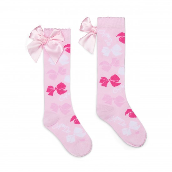 ADEE Pink Ramona knee high socks 