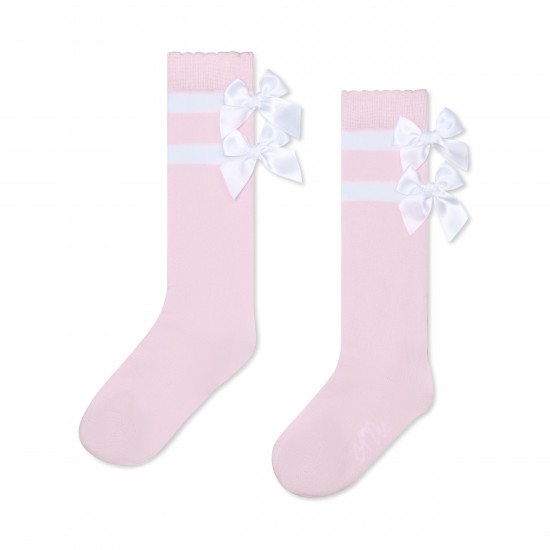 ADEE Pink Rhea knee high socks 
