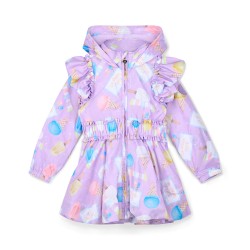 ADEE Sabrina Lilac ice cream frill jacket 