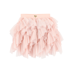 Angels Face Pink Blush rose top + frill skirt set 