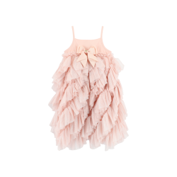 Angels Face Pink Blush Rose frill dress 