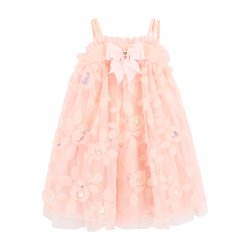 Angels Face Peach strap sequin dress