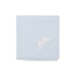 Baby Gi Blue angel wings burp cloth