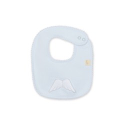 Baby Gi Blue angel wing bib