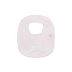 Baby Gi Pink angel wings bib 