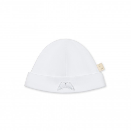 Baby Gi White angel wing hat 