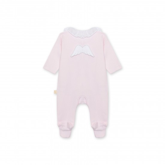 Baby Gi Pink angel wing babygrow 