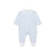 Baby Gi Blue plain angel wings babygrow 