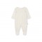 Baby Gi Cream/Blue anchor babygrow 