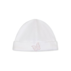 Baby Gi White butterfly hat 
