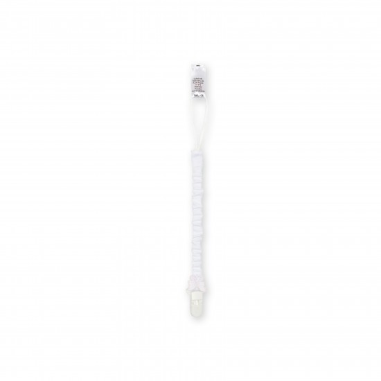 Baby Gi White butterfly dummy clip