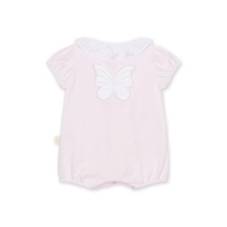 Baby Gi Pink butterfly romper 