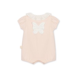 Baby Gi Peach butterfly romper 