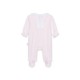 Baby Gi Pink frill collar butterfly babygrow