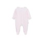 Baby Gi Pink frill collar butterfly babygrow