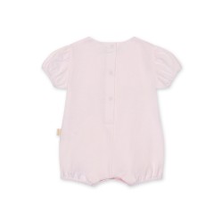 Baby Gi Pink rocking horse romper 