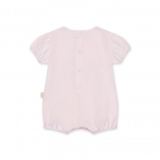 Baby Gi Pink rocking horse romper 
