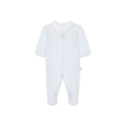 Baby Gi Blue rocking horse babygrow 