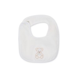 Baby Gi Cream teddy bear bib