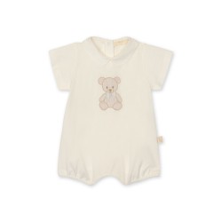 Baby Gi Cream teddy bear romper 