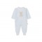 Baby Gi Blue Teddy Bear Babygrow 