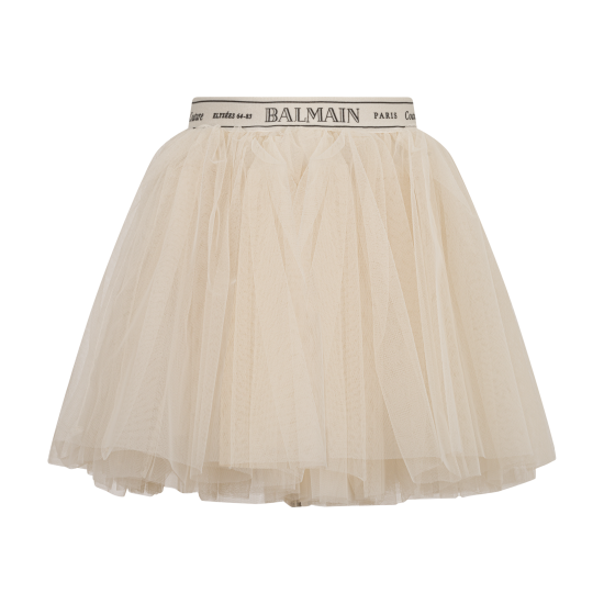Balmain Cream tutu skirt 