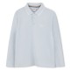 Hugo Boss Pale Blue long sleeved polo top 