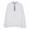 Hugo Boss White long sleeved polo top 