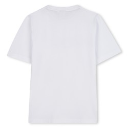 Hugo Boss White big logo t-shirt 