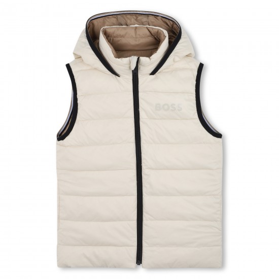 Hugo Boss Sand reversible gilet 