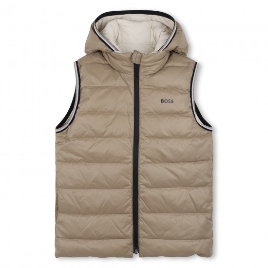 Hugo Boss Sand reversible gilet 