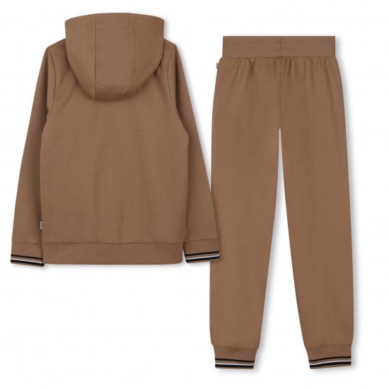 Hugo Boss Stone zipper hooded tracksuit 