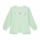 Bonini By Adee Groove Mint logo sweater 