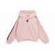 Bonini Pink/Burgundy logo piping hoody  + wide leg joggers 