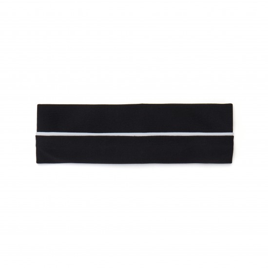 Bonini Black/White piping sport headband