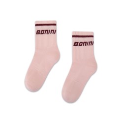 Bonini Pink/Burgundy sports socks