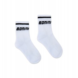 Bonini White/Black sports socks