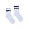 Bonini White/Black sports socks
