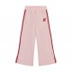 Bonini Pink/Burgundy logo piping hoody  + wide leg joggers 