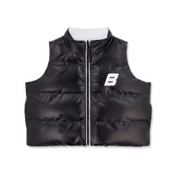 Bonini Black reversible into White gilet 
