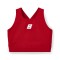 Bonini by ADEE Red Aspire crop sports top 