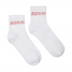 Bonini by ADEE Pink and White sport socks 